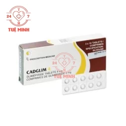 Cadglim 4 Zydus Cadila - Thuốc trị tiểu đường không phụ thuộc insulin tuýp 2